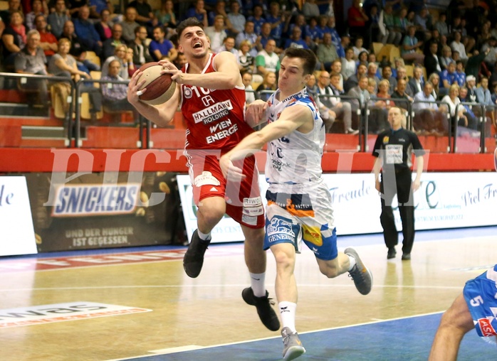 Basketball ABL 2017/18, Playoff HF Spiel 2 Kapfenberg Bulls vs. BC Vienna


