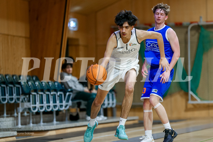 12.01.2025 Österreichischer Basketballverband 2024/25, SLMU19, Basket Flames WAT vs. BBU Salzburg