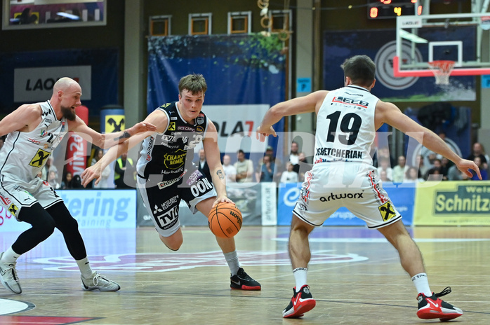Basketball, Superliga 2023/24, Grunddurchgang 14. Runde, Flyers Wels vs. Gmunden,
