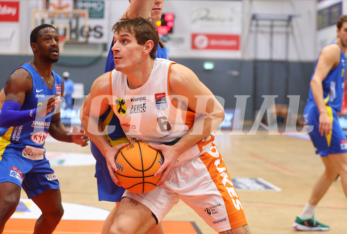 Basketball Superliga 2024/25, Grunddurchgang 18.Runde Klosterneuburg Dukes vs. SKN St. Pölten