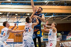 Basketball, ABL 2017/18, Grunddurchgang 15.Runde, Oberwart Gunners, Kapfenberg Bulls, Jozo Rados (13)