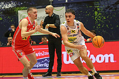 Basketball Superliga 2024/25, Grunddurchgang 20.Runde Gmunden Swans vs. Flyers Wels


