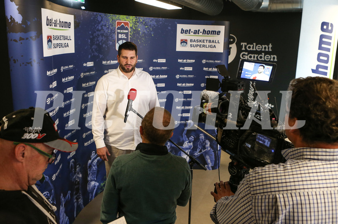 Basketball Superliga 2021/22, Pressekonferenz  vs. 


