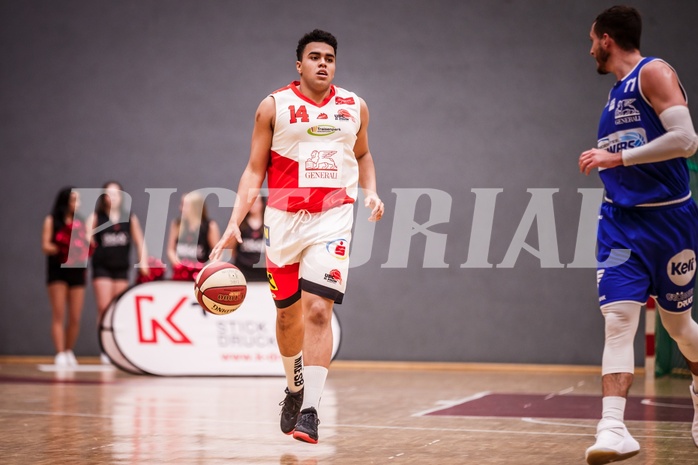 Basketball, ABL 2018/19, CUP Achtelfinale, UBC St. Pölten, Oberwart Gunners, Nico Kaltenbrunner (14) Basketball, ABL 2018/19, CUP Achtelfinale, UBC St. Pölten, Oberwart Gunners, Nico Kaltenbrunner (14)