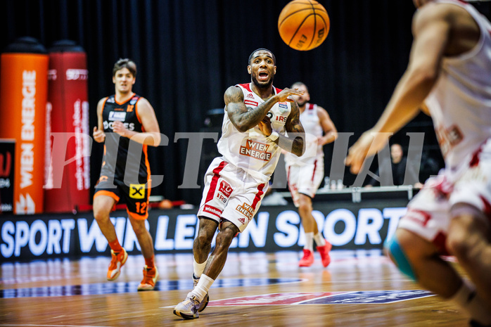 Basketball, Win2Day Superliga 2023/24, 2. Qualifikationsrunde, BC Vienna, Fürstenfeld Panthers, Demarkus Stuckey Jr. (42)