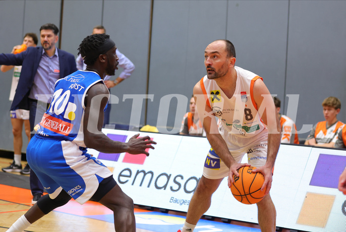 Basketball Superliga 2023/24, Grunddurchgang Spiel 11 Klosterneuburg Dukes vs. Oberwart Gunners