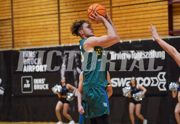 Basketball Zweite Liga 2024/25, Grunddurchgang 6.Runde Raiders Tirol vs. Raiffeisen Dornbirn Lions

