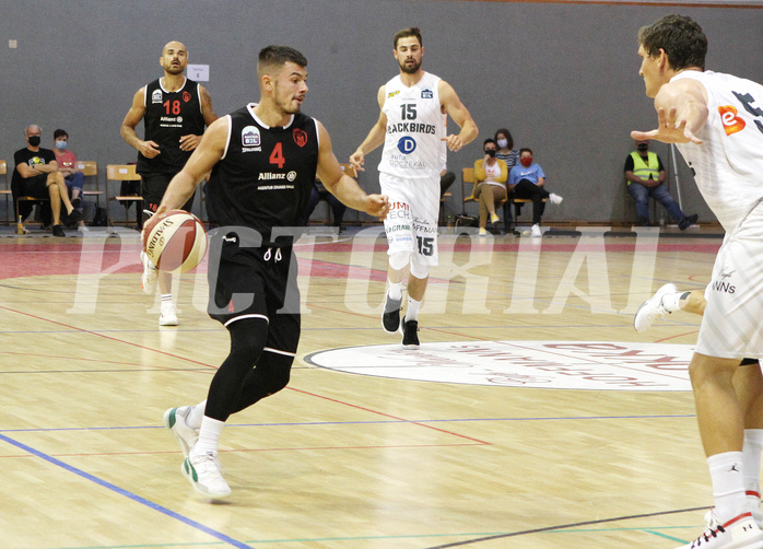 Basketball Zweite Liga 2020/21 Grunddurchgang 2.Runde  Jennersdorf Blackbirds vs Mistelbach Mustangs