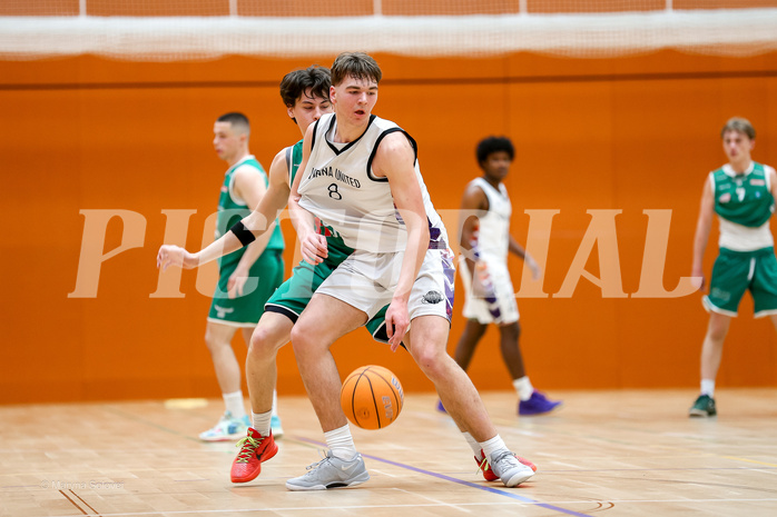 22.03.2025 Österreichischer Basketballverband 2024/25, SLMU19, Vienna United vs. Kapfenberg Bulls 