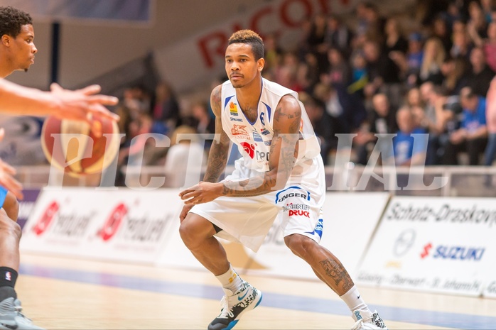 Basketball ABL 2015/16 Grunddurchgang 28.Runde Oberwart Gunners vs. UBSC Graz