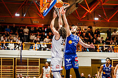 Basketball, win2day Basketball Superliga 2024/25, Grunddurchgang Runde 9, BBC Nord Dragonz, Oberwart Gunners, Sead Hadzifejzovic (32)