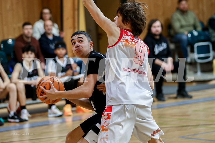 05.04.2025 Österreichischer Basketballverband 2024/25, SLMU14, BC Vienna vs. Vienna Giants 