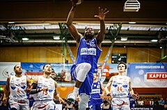 Basketball, ABL 2018/19, Grunddurchgang 34.Runde, Kapfenberg Bulls, Oberwart Gunners, Christopher Tawiah (14)