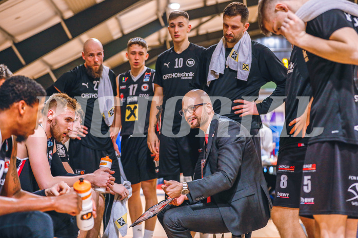 Basketball Basketball Superliga 2020/21, Grunddurchgang 12.Runde D.C. Timberwolves vs. Flyers Wels