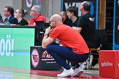Basketball Superliga 2024/25, Playoff, Viertelfinale Spiel 3, Flyers Wels vs BBC Nord Dragonz,
