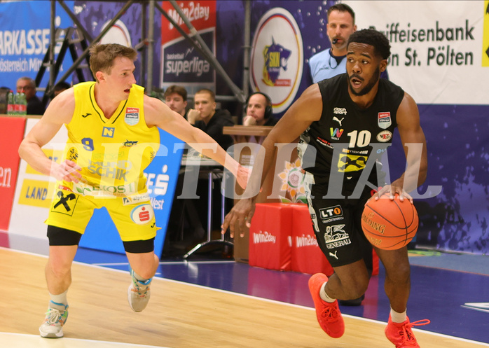 Basketball Superliga 2022/23, Playoff, Viertelfinale Spiel 2 SKN St.Pölten vs. Flyers Wels