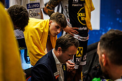 Basketball, win2day Basketball Superliga 2024/25, Grunddurchgang 9.Runde, Traiskirchen Lions, Gmunden Swans, Thomas Crab (Head Coach)