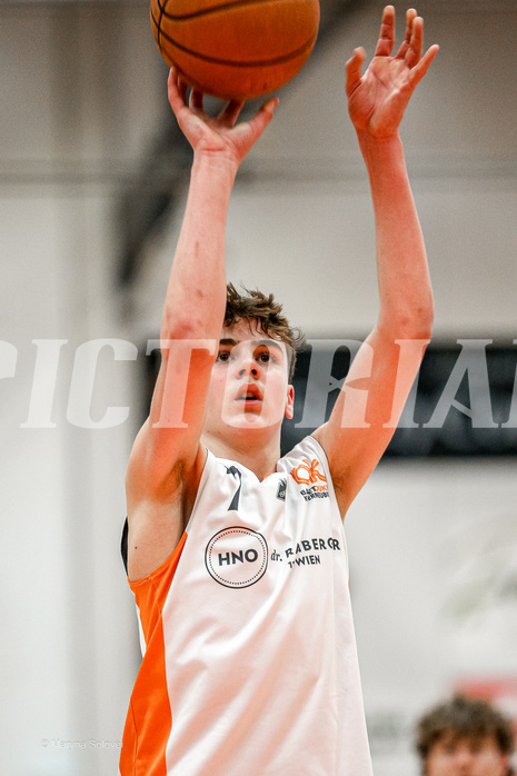 29.03.2025 Österreichischer Basketballverband 2024/25, SLMU16, Basket Dukes vs. KOS Celovec