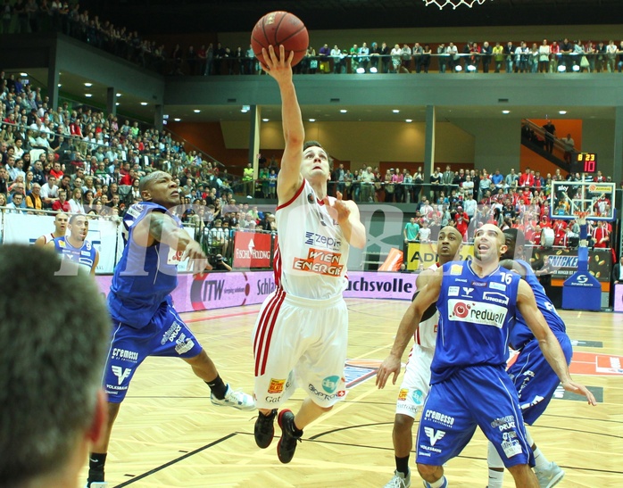 Basketball ABL 2012-13 Snickers-Playoffs Fnale 5.Spiel BC Vienna vs. Oberwart Gunners


