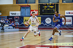 Basketball, Admiral Basketball Superliga 2019/20, Grunddurchgang 17.Runde, Traiskirchen Lions, Oberwart Gunners, Sebastian Lesny (4)