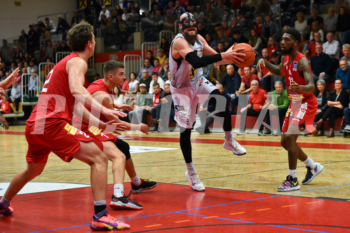 Basketball Superliga 2021/22, Grunddurchgang 2.Runde Flyers Wels vs. Traiskirchen Lions