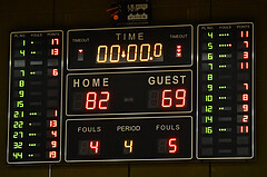 Basketball Superliga 2021/22, Grunddurchgang 18. Runde Flyers Wels vs. Oberwart