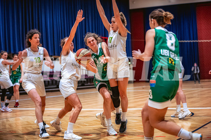 Basketball Austria Damen Cup 2021/22, Cup Viertelfinale Basket Flames vs. UBI Graz
