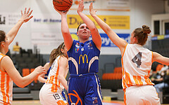 Basketball Damen Superliga 2021/22, Halbfinale Spiel 1 BK Duchess Klosterneuburg vs. DBB LZ OÖ


