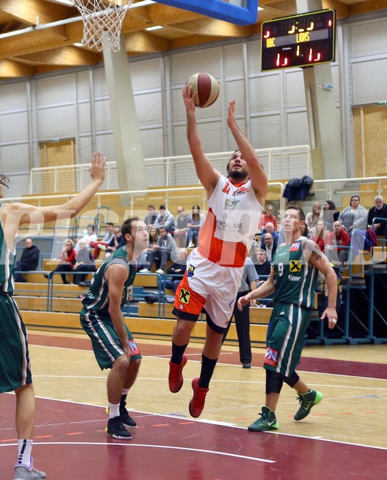 Basketball 2.Bundesliga 2017/18, Grunddurchgang 8.Runde UBC St.Pölten vs. Dornbirn Lions