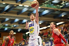 Basketball ABL 2015/16 Grunddurchgang 26.Runde Gmunden Swans vs. WBC Wels