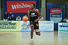 Basketball, Superliga 2023/24, Grunddurchgang 15. Runde, Flyers Wels vs. Fürstenfeld Panthers,