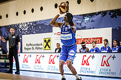 Basketball, bet-at-home Basketball Superliga 2019/20, Viertelfinale 2. Spiel, SKN St. Pölten Basketball, Oberwart Gunners, Nigel Pruitt (11)