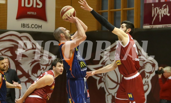 Basketball ABL 2016/17, Grunddurchgang 21.Runde Traiskirchen Lions vs. Fürstenfeld Panthers