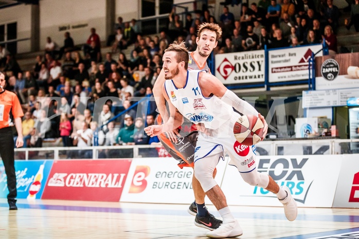 Basketball, ABL 2018/19, Grunddurchgang 5.Runde, Oberwart Gunners, Fürstenfeld Panthers, Hayden Thomas Lescault (11)