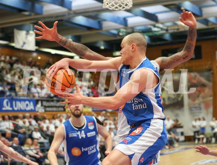Basketball Superliga 2023/24, Playoff, Viertelfinale Spiel 1 Gmunden Swans vs. Oberwart Gunners


