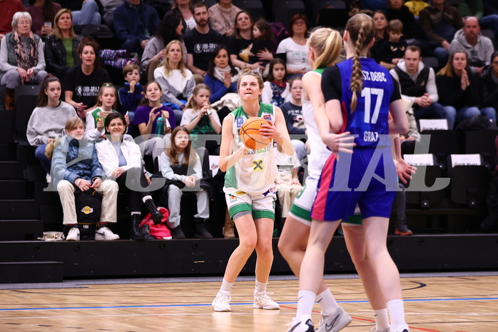 28.01.2024, Graz, Raiffeisen Sportpark, Basketball Damen Superliga 2023/24, Grunddurchgang 10.Runde, UBI Holding Graz - UBSC-DBBC Graz ,  
