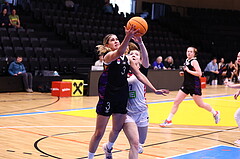 02.03.2025, Graz, Raiffeisen Sportpark, Basketball Damen Superliga 2024/25, Grunddurchgang, 14.Runde, UBSC-DBBC Graz - Vienna United,  