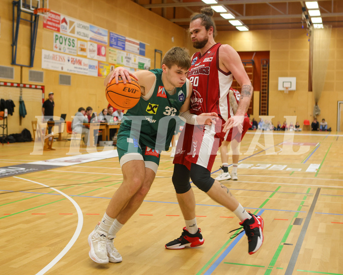 Basketball Zweite Liga 2023/24, Playoff Viertelfinale Spiel 1 Mistelbach Mustangs vs. Dornbirn Lions


