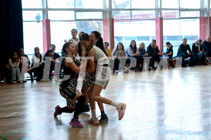 16.03.2025 Österreichischer Basketballverband 2024/25, SLWU14 Basket Flames UNION vs. VKL Vikings Swans
