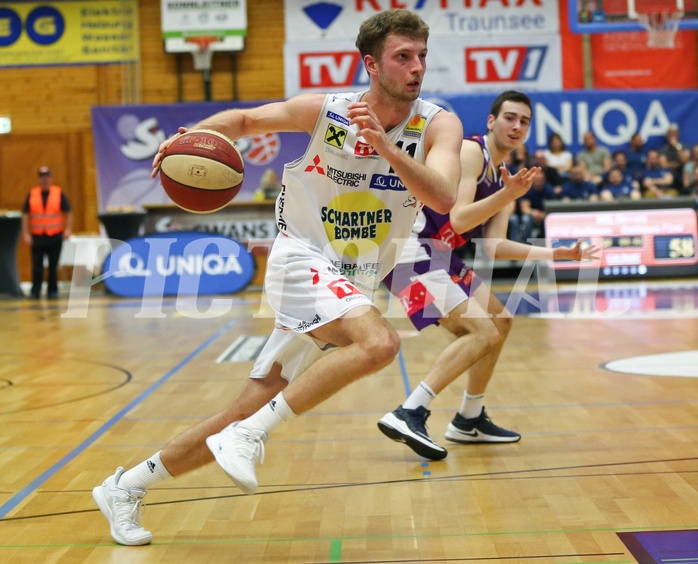 Basketball ABL 2018/19, Grunddurchgang 34.Runde Gmunden Swans vs. D.C. Timberwolves


