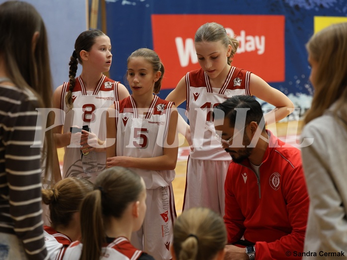 Basketball Superliga 2024/25, SLWU14 Traiskirchen Lionesses vs. ATUS Gratkorn Scorpions


