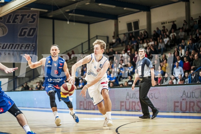 Basketball, ABL 2018/19, Grunddurchgang 7.Runde, Oberwart Gunners, Kapfenberg Bulls, Georg Wolf (10)
