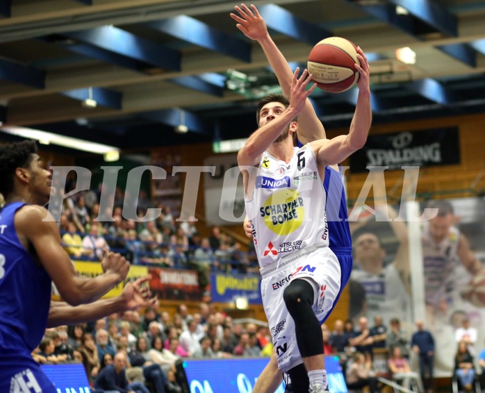 Basketball ABL 2017/18, Grunddurchgang 22.Runde Gmunden Swans vs. Oberwart Gunners