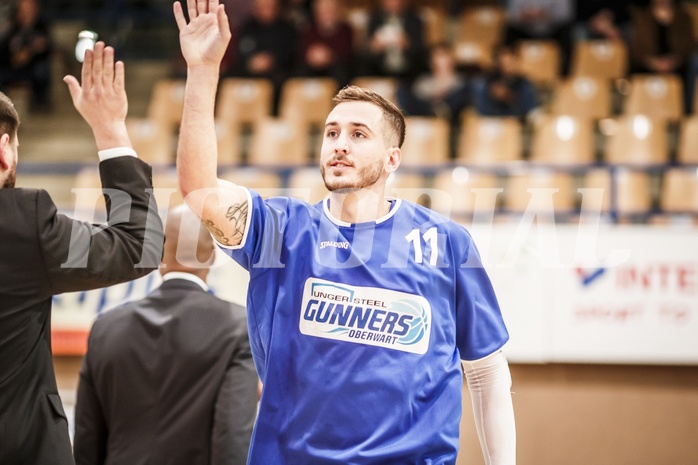 Basketball, ABL 2018/19, Grunddurchgang 9.Runde, Oberwart Gunners, UBSC Graz, Hayden Thomas Lescault (11)