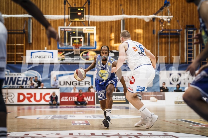 Basketball, ABL 2018/19, Playoff HF Spiel 2, Oberwart Gunners, Gmunden Swans, Devin White (5)