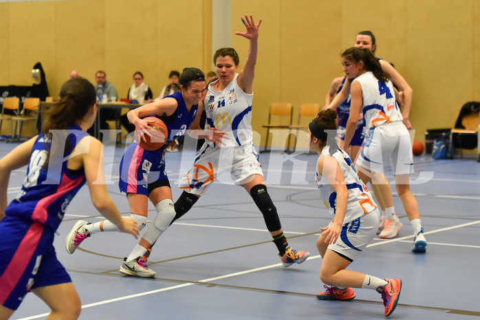 Basketball Superliga 2021/22, Grunddurchgang14.Runde,
DBB LZ OÖ vs DBBC Graz