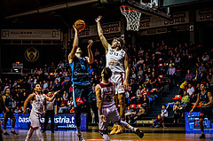 Basketball, Win2Day Superliga 2023/24, Grunddurchgang 8.Runde, BC Vienna, Vienna Timberwolves, Ziga Fifolt (13)