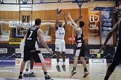 Basketball, Admiral Basketball Superliga 2019/20, Grunddurchgang 3.Runde, Oberwart Gunners, Flyers Wels, Lawrence Alexander (9)