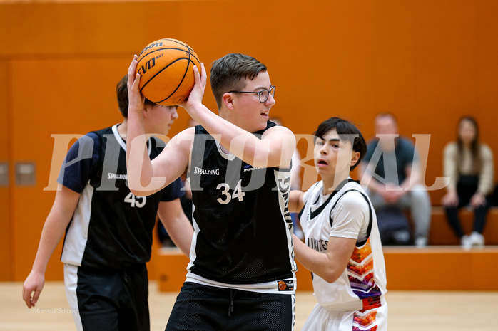 08.03.2025 Österreichischer Basketballverband 2024/25, SLMU14, SU Döbling vs. BBC Nord Dragonz