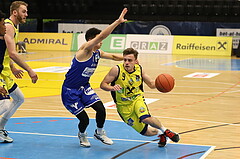 Basketball Superliga 2021/22, 3.Plazierungsrunde, UBSC Raiffeisen Graz vs. Unger Steel Gunners Oberwart 